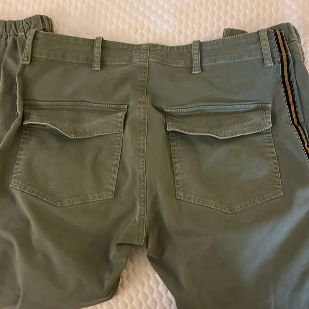 Nili Lotan Olive Green Pants with Side Stripe - Picture 10 of 10